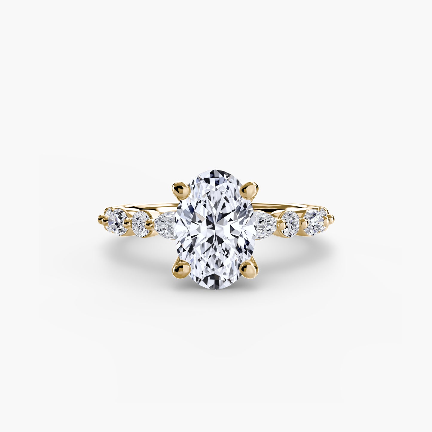 solitaire with eternity pavé 2