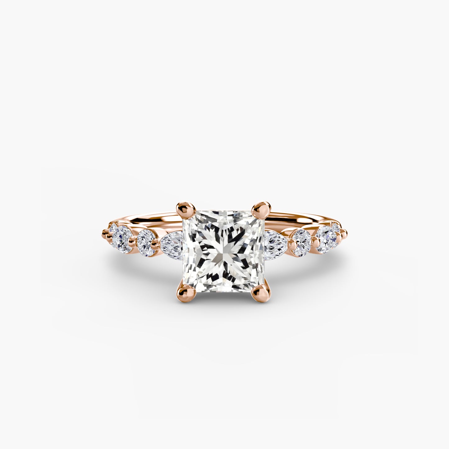 solitaire with eternity pavé 2