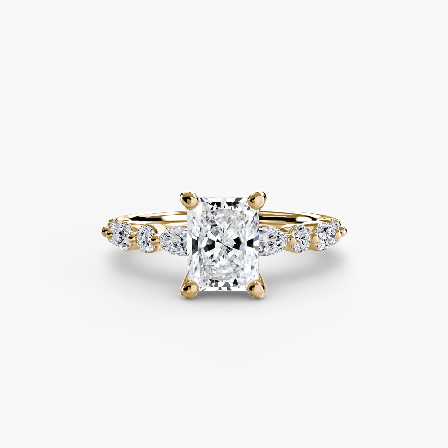 solitaire with eternity pavé 2