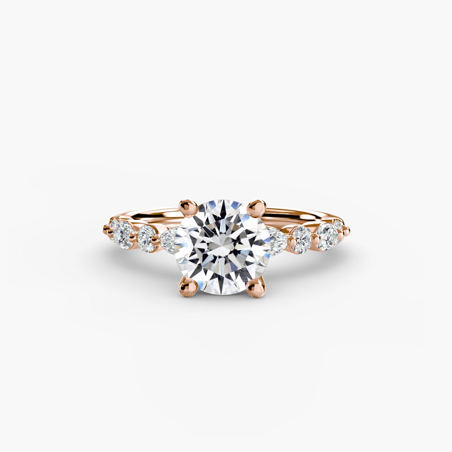 solitaire with eternity pavé 2