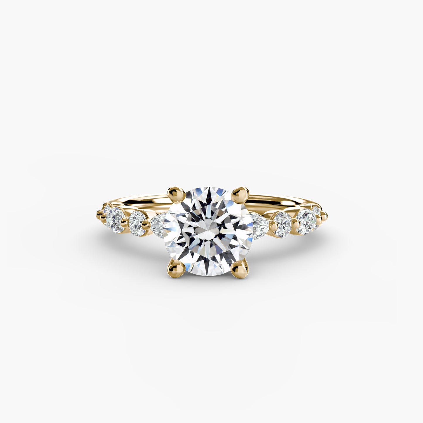 solitaire with eternity pavé 2