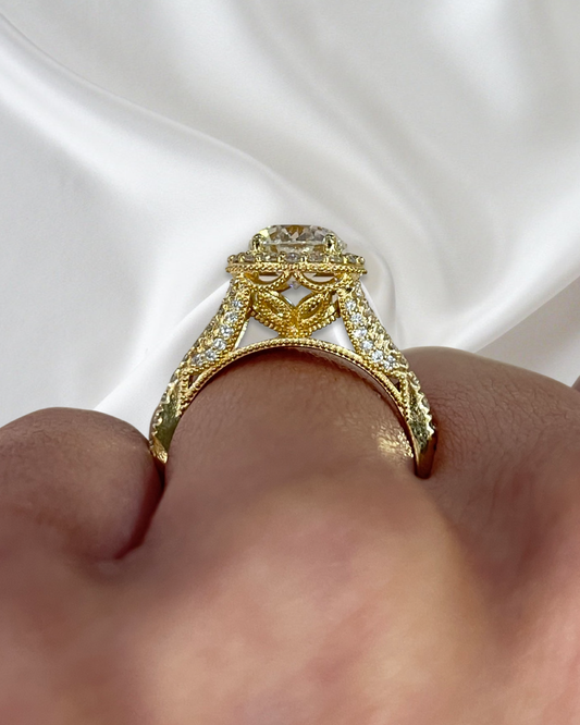 Cinderella Engagement Ring Setting
